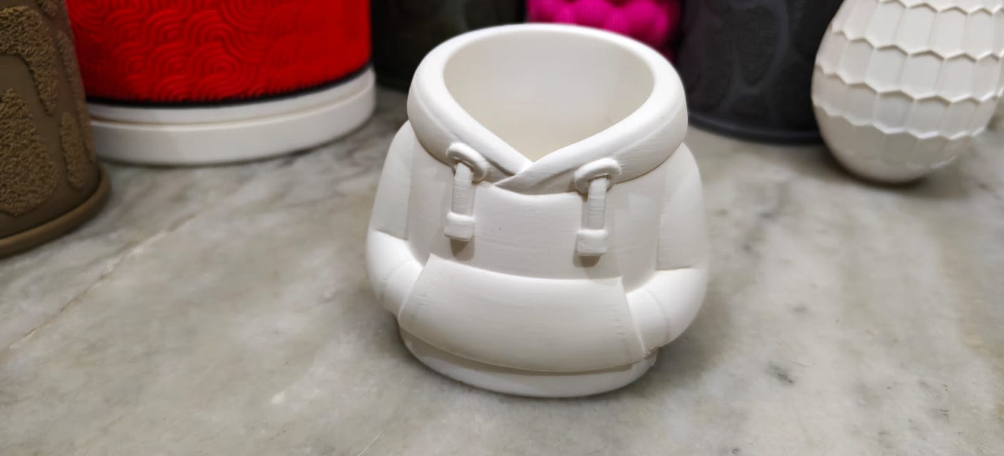 Harsio Hoodie Organizer™ Vase – Cute Desk Buddy (3-in-1 Organizer + Decor)