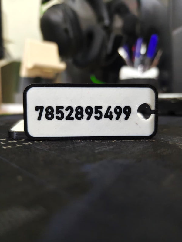 Custom School Bag Tag – Durable PETG | Made for Daily School Use