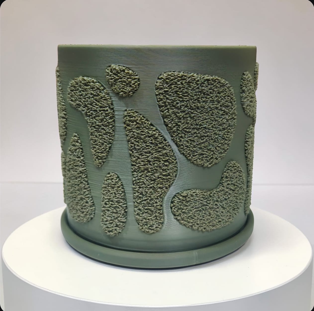HARSIO Terrapebble Planter – 3.5 Inch Textured Minimal Desk Decor