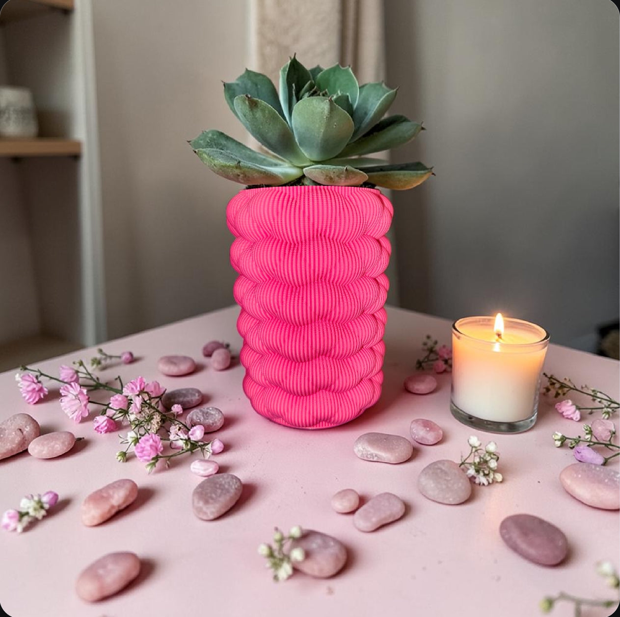 BloomStack™ | 3D Printed Indoor Vase & Planter